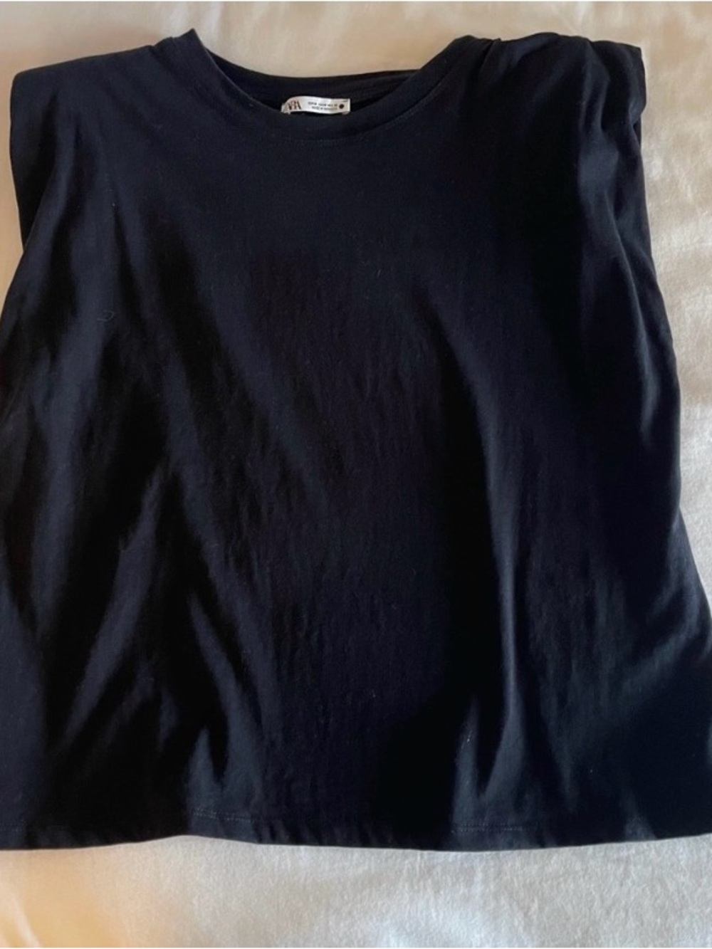 Zara Shoulder Pad T-Shirt